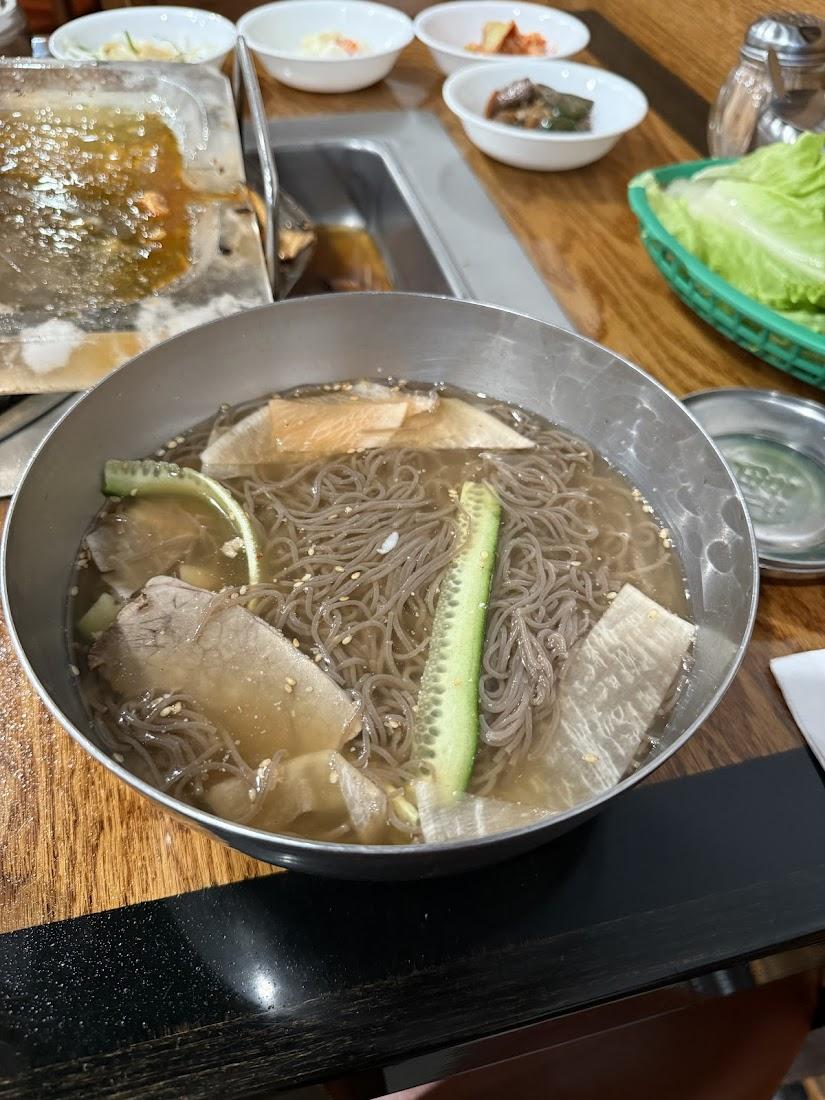 Han Joo (한주) | Korean Barbecue, Authentic Korean food, Cold Noodle, Soju, Lunch